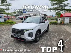 TERMURAH HYUNDAI CRETA PRIMA IVT TWO TONE 2022 AT