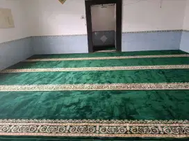 KARPET MASJID TURKIYE EKONOMIS! KUALITAS SUPER HIJAU BULU TEBAL AWET