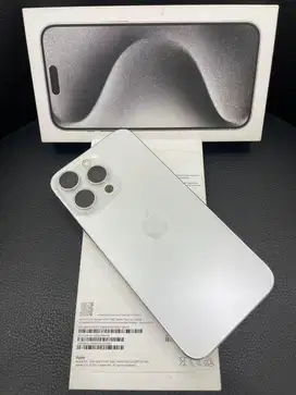 iPhone 15 Promax 256 Gb White Titanium