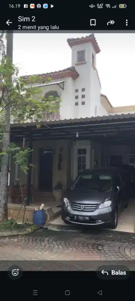 Jual rumah taman spain lippo karawaci