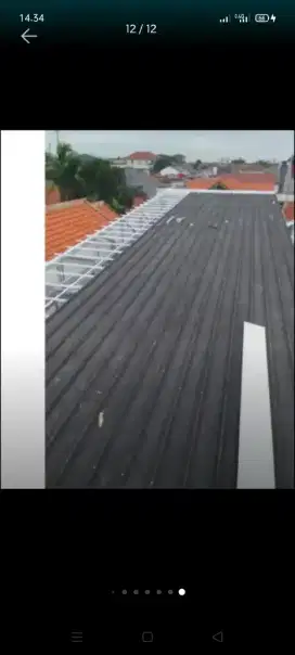 atap bocor kanopi atap bajarigan terpasang dll