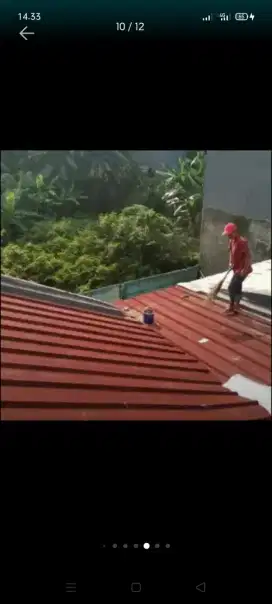 atap bocor kanopi atap bajarigan terpasang dll