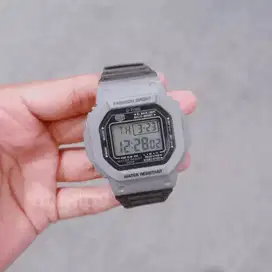 Jam tangan digital persegi pria wanita modern g137 gray