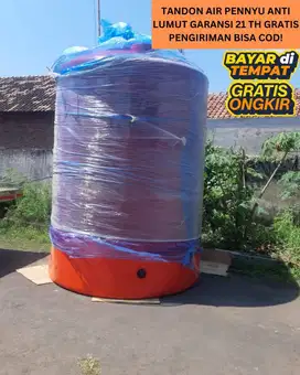 TANGKI AIR PENNYU 5700L – Tahan Lama, Bebas Lumut, Garansi 21 Tahun!