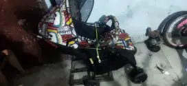 STROLER MERK HAPPY DINO KONDISI 90