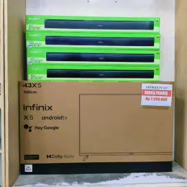 TV ANDROID INFINIX 43 INC (Free speaker )