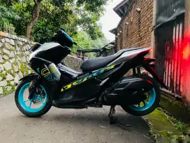 Yamaha All New Aerox 155cc modif Fi Bluecore Tahun 2021