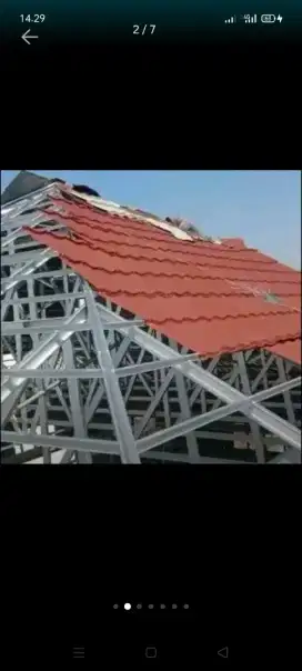 atap bocor kanopi atap bajarigan teepasang dll