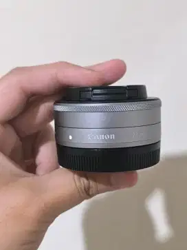 Canon EFM 22MM silver mulus