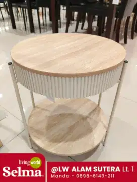 HELINA SIDE TABLE TAUPE