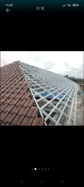 atap bocor kanopi atap bajarigan terpasang dll
