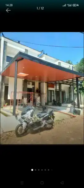 atap bocor kanopi atap bajarigan terpasang dll