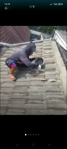 atap bocor kanopi atap bajarigan terpasangbdll