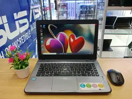 LAPTOP ASUS X441S RAM 2GB SSD 128GB +HDD 500GB SIAP KULIAH