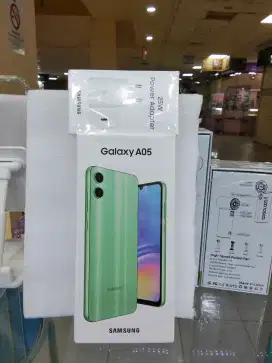 Samsung A05 light green 4/64 garansi resmi 1 Tahun