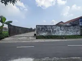 Tanah Apik Jl. Kaliurang Km 8 Jogja Tepi Jalan Posisi Hook Siap Bangun