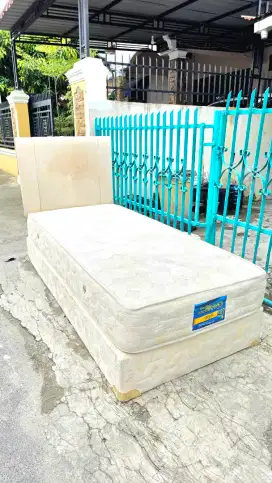 SPRINGBED SINGLE BEKAS LIKE NEW