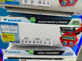 AC 1/2 PK Daikin promo free 1x cicilan mulai dari 350rb