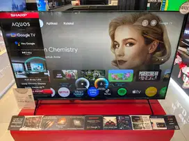 CICILAN TV SHARP GOOGLE 4K 55 INCH