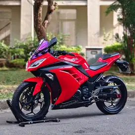 KAWASAKI NINJA 250 FI 2013 MERAH KM 3K PAJAK PANJANG SIAP GASPOL