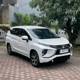 MITSUBISHI XPANDER 1.5 GLS A/T MATIC 2018 PUTIH LOW KILOMETER