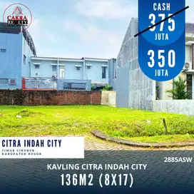 2885ASW.Kavling Siap Bangun di Citra Indah City Jonggol