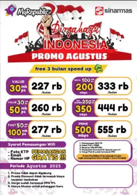 Promo kemerdekaan wiifi myrepublic