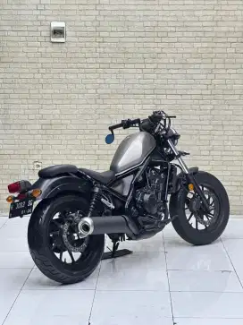 ODO 9RB‼️ Honda CMX Rebel 500 2017 Matte Grey, Mustika motoshop malang