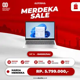 HP 14 em0332AU em0333AU /Ryzen 3 7320U/8GB/512GB SSD/14″ FHD/Win 11 Ho
