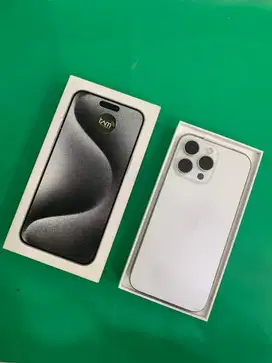 iphone 15 pro max 256GB white titanium ibox