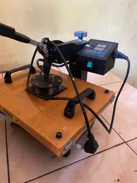 PRESS kaos, mug, moulding topi, piring (NEGO SAMPAI HARGA JATUH)
