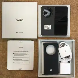 Oppo Find N5 Fold 5G 16/512GB Cosmic Black Super mulus Garansi agustus