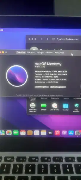 Macbook pro retina 2015 8/128 Gb 13 inch Model A1502