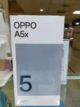 Oppo A5x pink senja 12/128 garansi resmi 1 Tahun