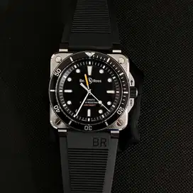 Bell & Ross BR 03-92 Steel Diver 42mm on Rubber Strap