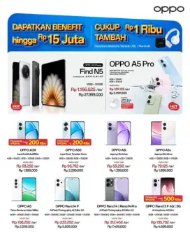 HP OPPO KREDIT TANPA DP