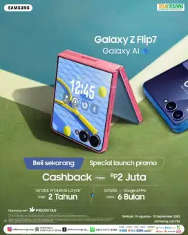Galaxy ZFLIP7 FREE BUDS