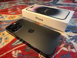 Iphone 14 pro 256GB Black. Resmi ID/A