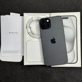 iphone 15 128gb ibox like new garansi on maret fullset