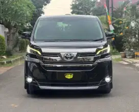 Vellfire G 2.5 AT 2017 Hitam (TERMURAH)