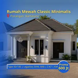 Cluster Rumah Apik Kartasura: Selatan UMS Solo, DP Fleksibel, SHM IMB