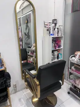 Jual kursi dan kaca salon