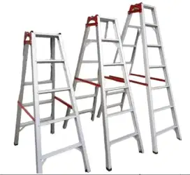 Tangga Lipat Aluminium Kokoh Tinggi 2,5m & 3m – Ringan & Anti Karat