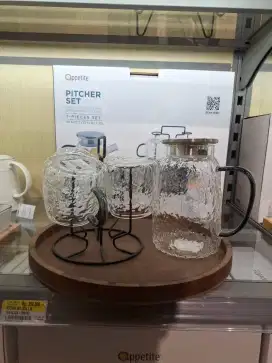 READY PITCHER SET JEZA WITH TRAY