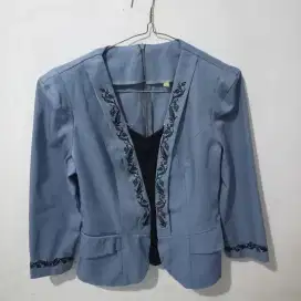 blazer jas crop