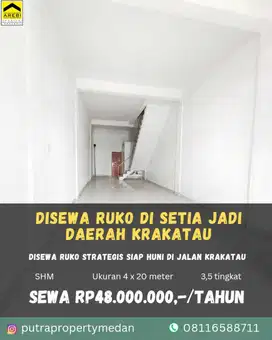 DISEWA RUKO DI SETIA JADI DAERAH KRAKATAU