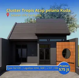 Area Solo Barat, Rumah 10 mnt Pintu Toll Banyudono, Legalitas SHM IMB