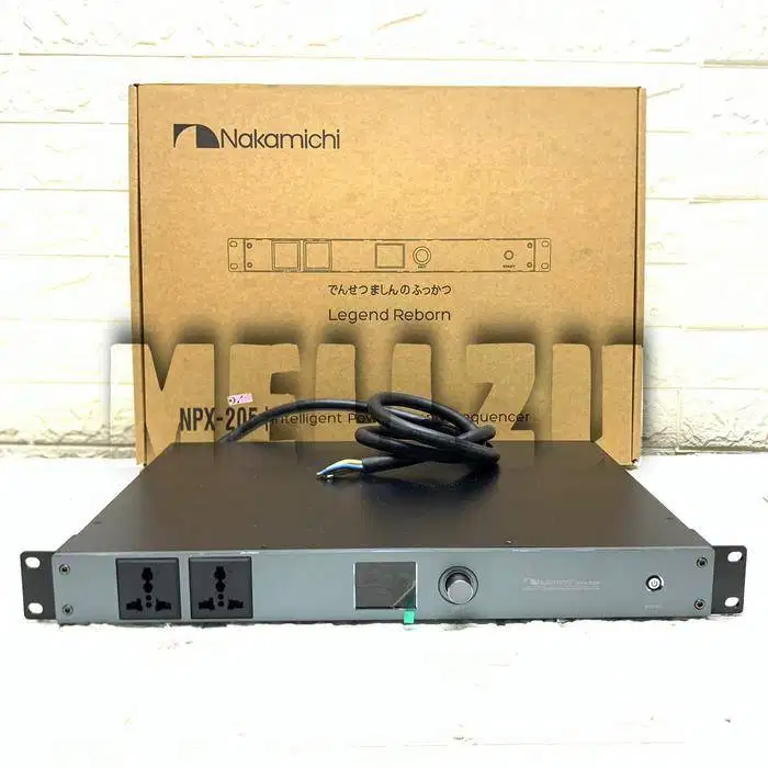 Nakamichi NPX-205 Mains Cable & Power Conditioner