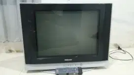 Tv Samsung 21 inci layar datar masih mulus