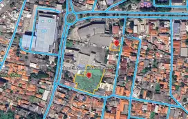 Tanah Kosong 4570 m2 siap bangun di lokasi strategis
